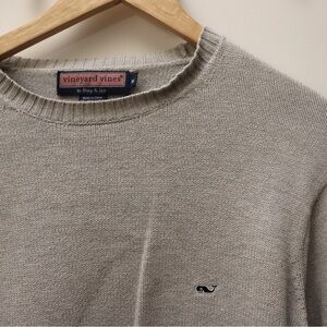 VINEYARD VINES Preppy 100% Cotton Crew Knit Sweater